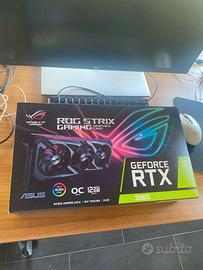Scheda Grafica ASUS ROG Strix GeForce RTX 3060 12G