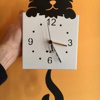 Arti e Mestieri Orologio a pendolo Gatto
