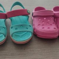 Sandali Crocs e Ipanema bambina