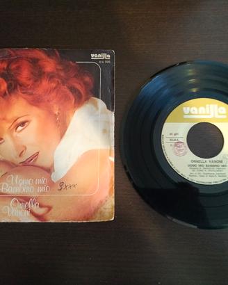 Vinile 45 giri "Uomo mio, bambino mio" Vanoni