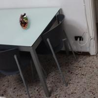 tavolo in vetro molto pesante 