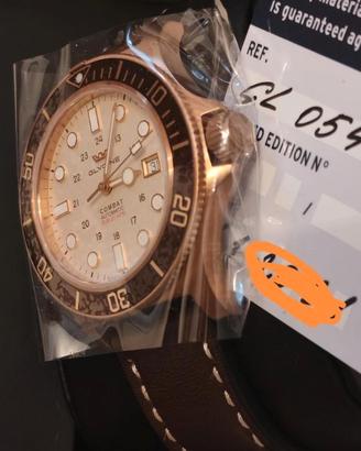 orologio glycine combat bronze 42mm nuovo