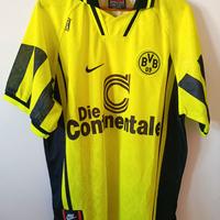 Maglia Calcio Dortmund Tg, xxL 1996 97 Home