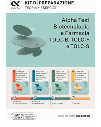 Kit Alpha Test  TOLC-B / TOLC-F / TOLC-S