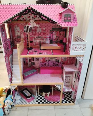 casa legno gioco barbie