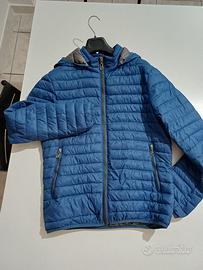 Piumino centogrammi blu-elettrico