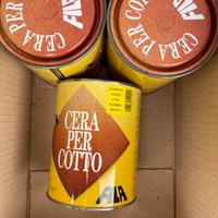 Cera per pavimento in cotto marca Fila