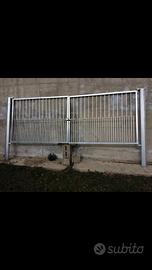 Cancello in ferro zincato 400x150