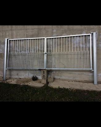 Cancello in ferro zincato 400x150