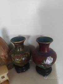 vasi cloisonnè/legno (quello nero)
