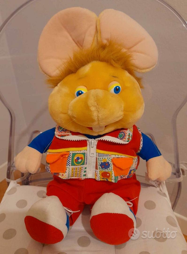 Peluche Topo Gigio parlante anni 90 Giochi Prezios - Tutto per i bambini In  vendita a Brescia