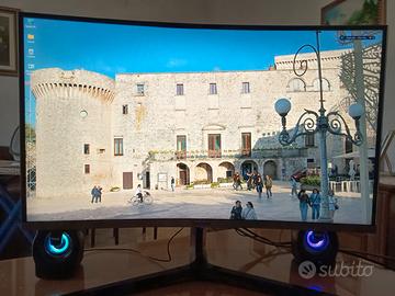 MONITOR SAMSUNG 27 POLLICI CURVO