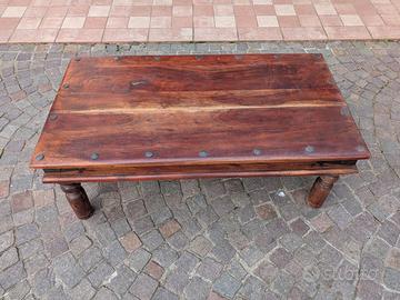 Tavolino antico in legno 110x60