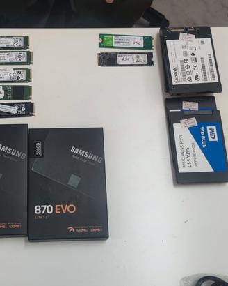 stock ssd nvme nuovi usati 1tb 500gb 256gb RAM