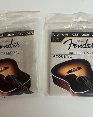 FENDER 70XL 10-48 corde chitarra acustica