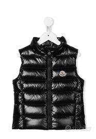 Smanicato Moncler uomo nero lucido taglia M