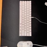 tastiera e mouse da gaming + gioco