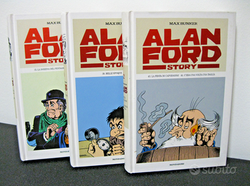 Lotto 3 Libri fumetti ALAN FORD STORY 18 20 22