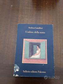 Libro Camilleri L'odore della notte Ed. Sellerio