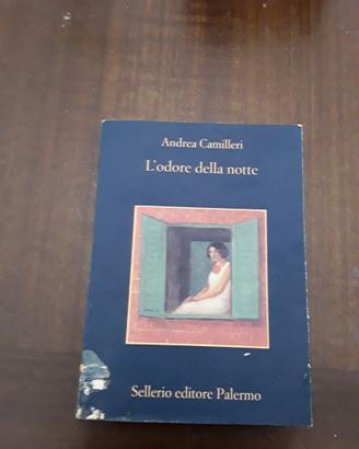 Libro Camilleri L'odore della notte Ed. Sellerio