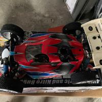 Modellino RC buggy 1/8 nitro 4wd wrx-2