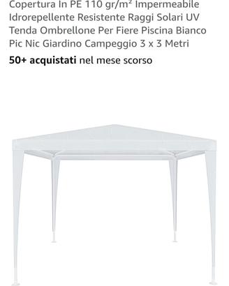 gazebo 3 x 3 NUOVO 