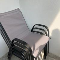 Sedie per giardino o terrazzo