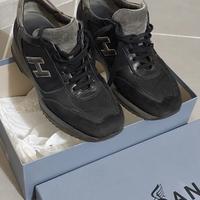 Hogan Interactive pelle scamosciata nera n US 8,5