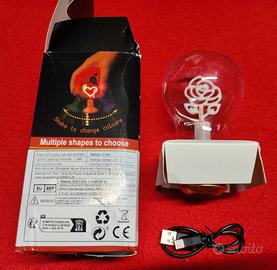 Lampada LED Rosa Cordless Xuner