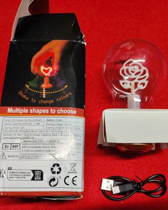 Lampada LED Rosa Cordless Xuner