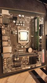 Intel i 5 7500+scheda madre+16gb+dissipatore