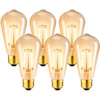 Lampadina LED Filamento VINTAGE RETRO' attacco E27