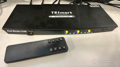 TESmart KVM USB-C  2 monitor / 2 laptop