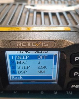 Retevis RT95 Ricetrasmettitore Veicolare bibanda