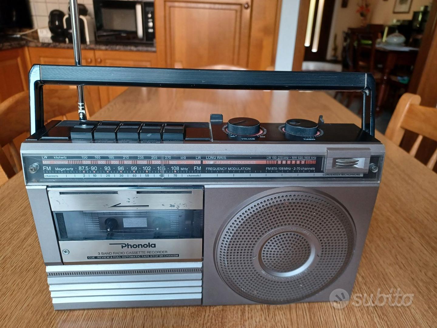 Radio Portatile Vintage Phonola - Audio/Video In vendita a Brescia