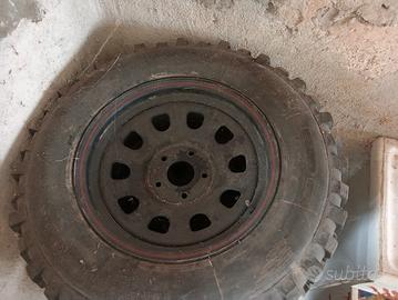 cerchi + gomme da fango 235/65r17