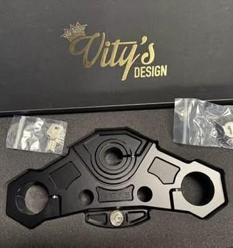 Piastra Vity’s Nera nuova per Harley Touring 24-26