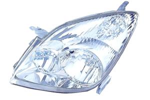 FANALE SINISTRO PER TOYOTA COROLLA VERSO 02-04