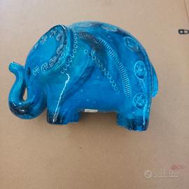 Elefante Bitossi ceramica vintage 22×16 cm