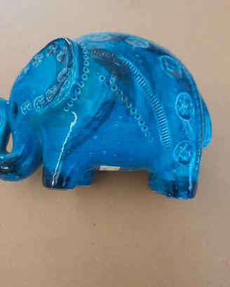 Elefante Bitossi ceramica vintage 22×16 cm