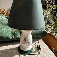 Lampada Becks in ceramica/porcellana da tavolo