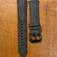 Cinturino Orologio pelle Grigio Scuro 20mm