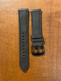 Cinturino Orologio pelle Grigio Scuro 20mm