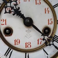 OROLOGIO A PENDOLO Gustav Becker TEDESCO IN LEGNO