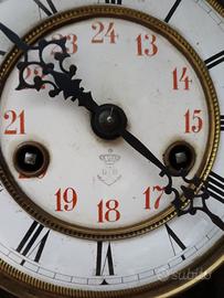 OROLOGIO A PENDOLO Gustav Becker TEDESCO IN LEGNO