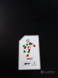 Scheda telefonica ITALIA CAMPIONATO DEL MONDO 1990