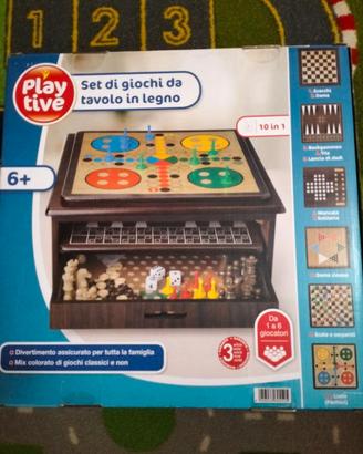 Play tive giochi da tavolo 10 in 1