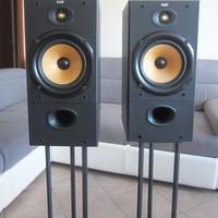 B&W DM602 BOWERS & WILKINS Casse Diffusori +Stand