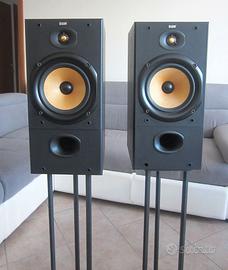 B&W DM602 BOWERS & WILKINS Casse Diffusori +Stand