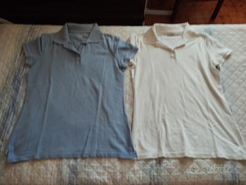 Set di 2 polo donna Benetton taglia M